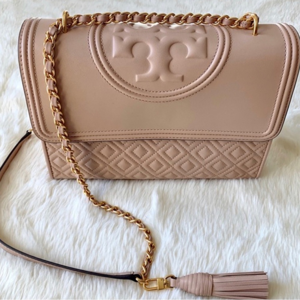 Tory Burch leather convertible shoulder bag